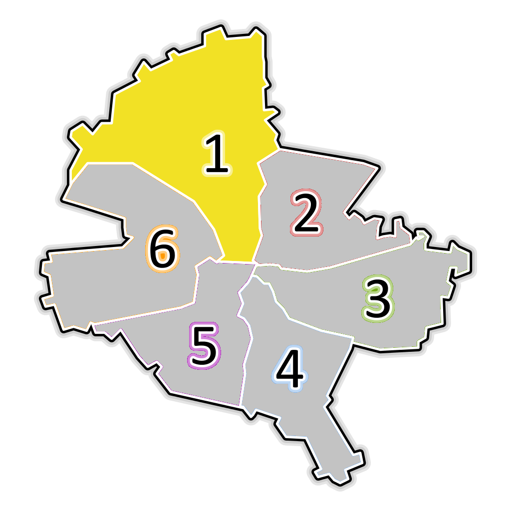 harta bucuresti sector1